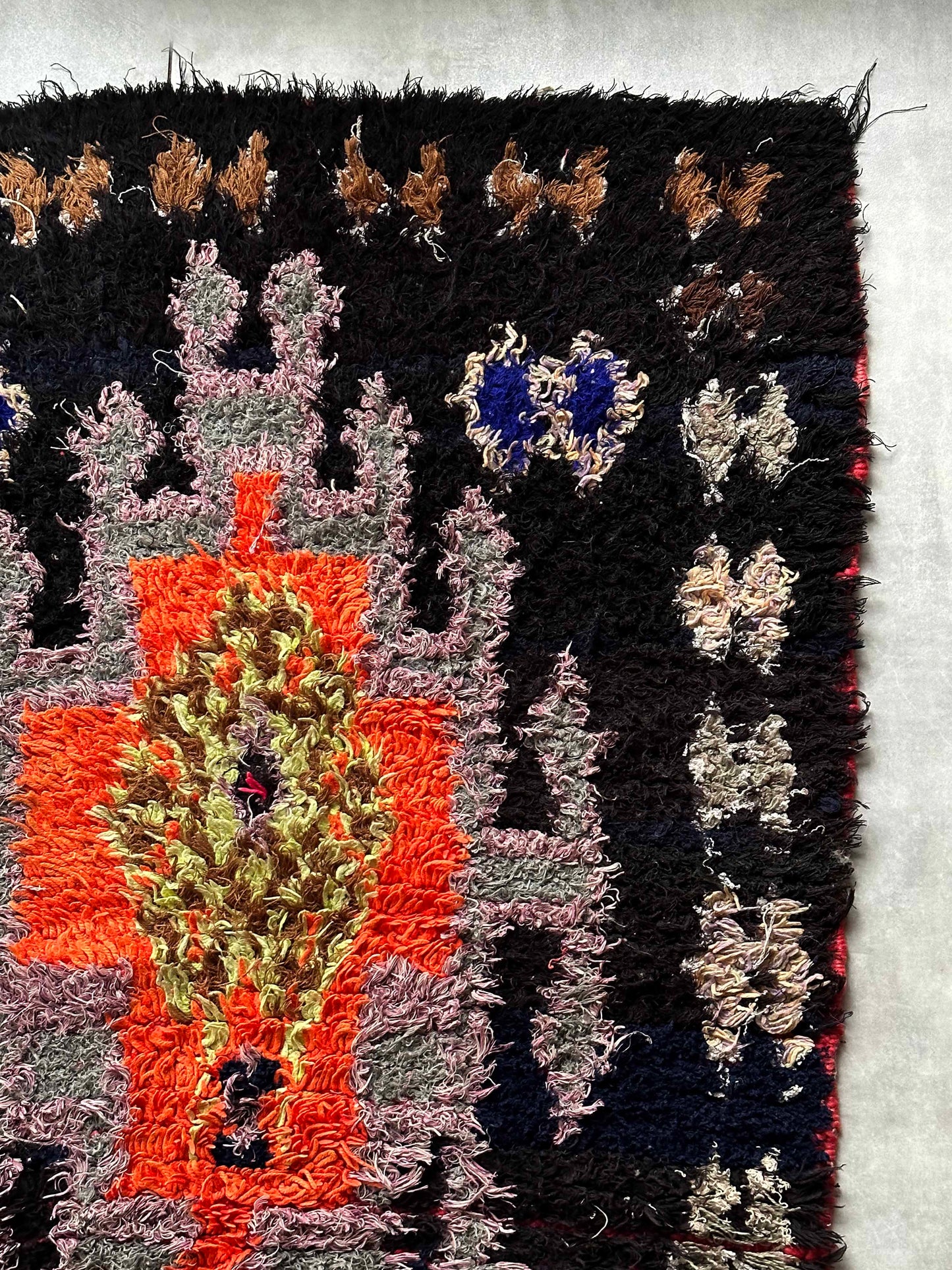 Vintage Boucherouite Rug