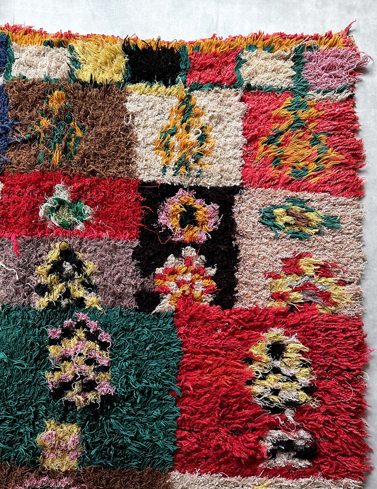 Vintage Boucherouite Rug