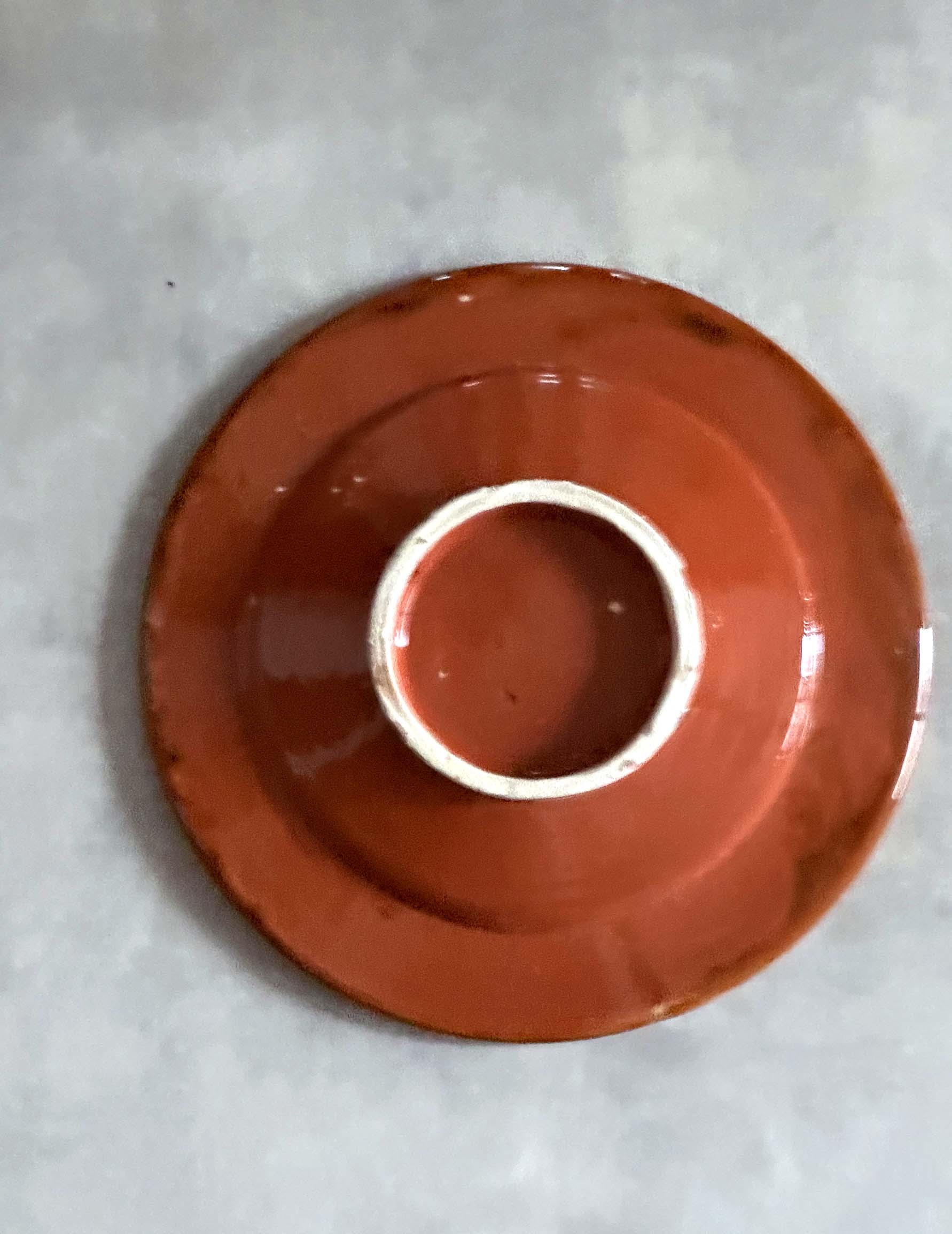 Handmade ceramic plate