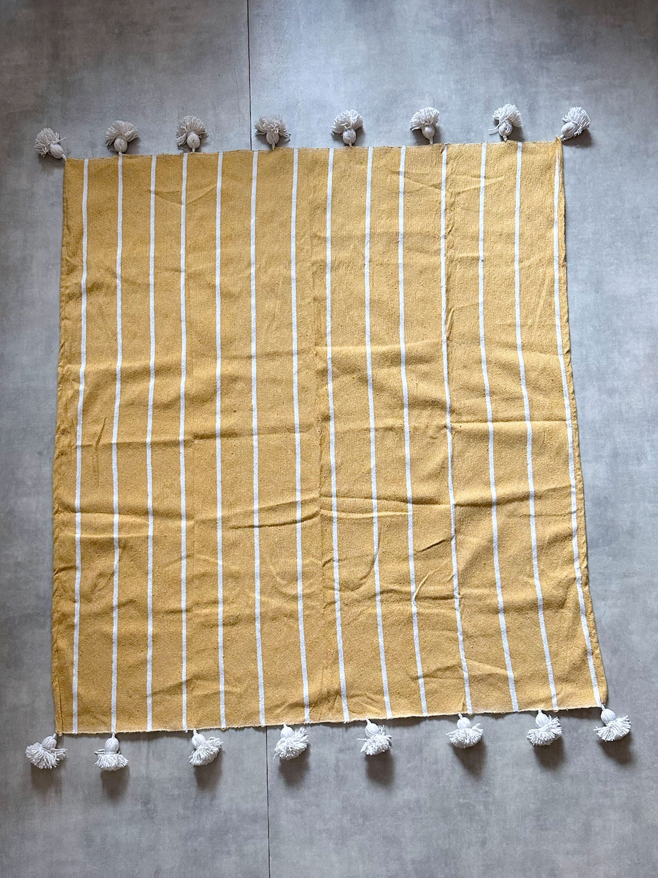 Pompom blanket
