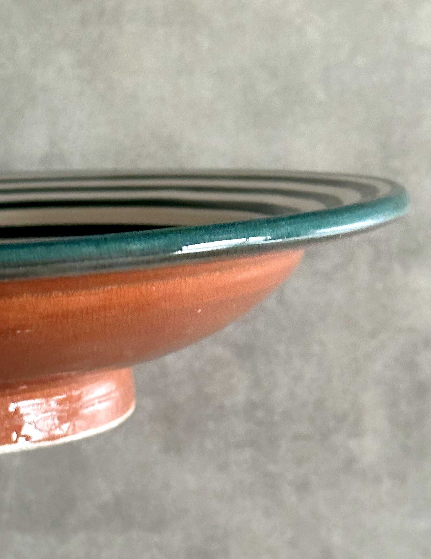 Handmade ceramic plate