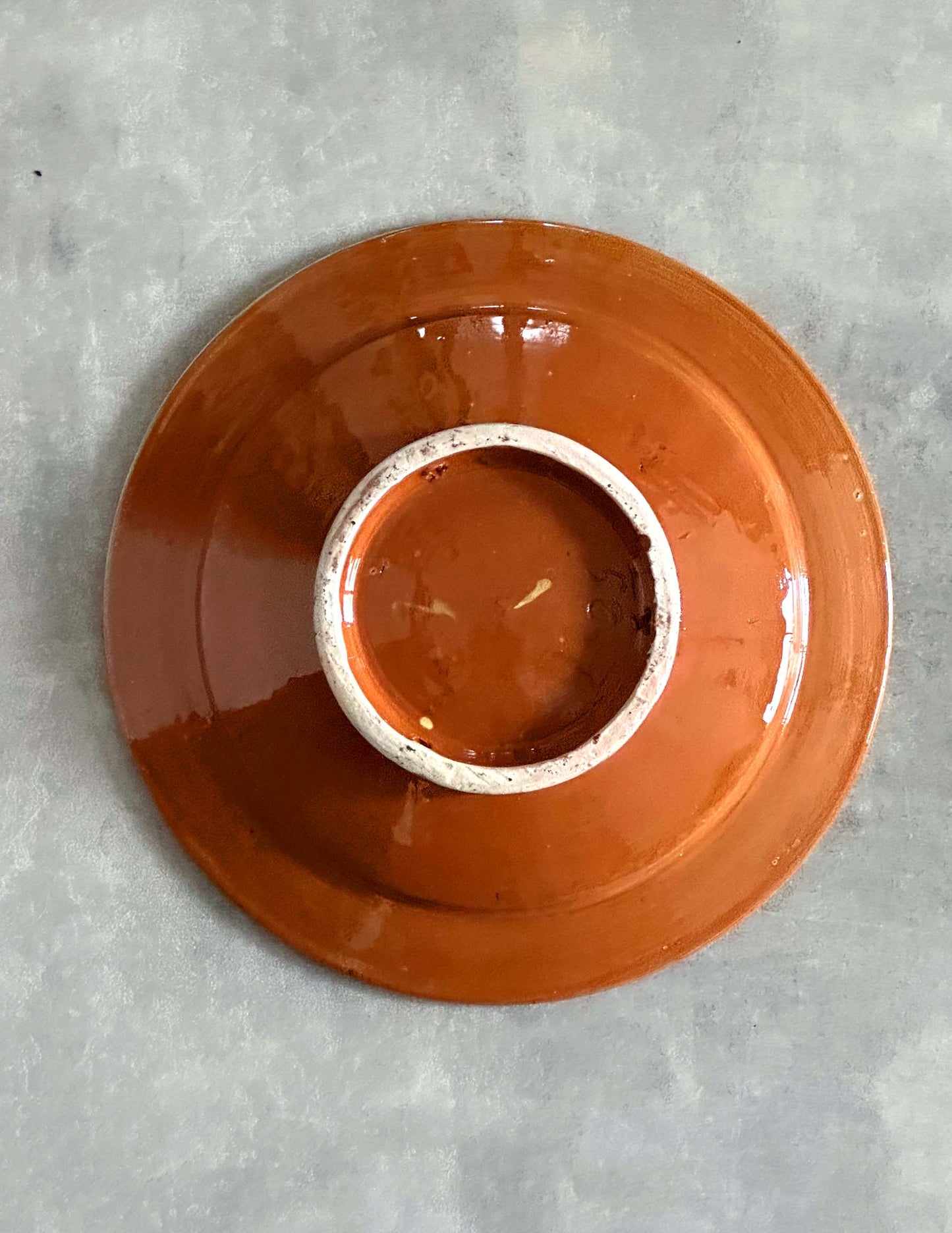 Handmade ceramic plate