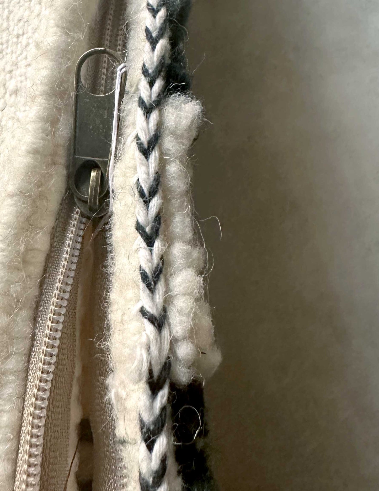 Checker cushion cover