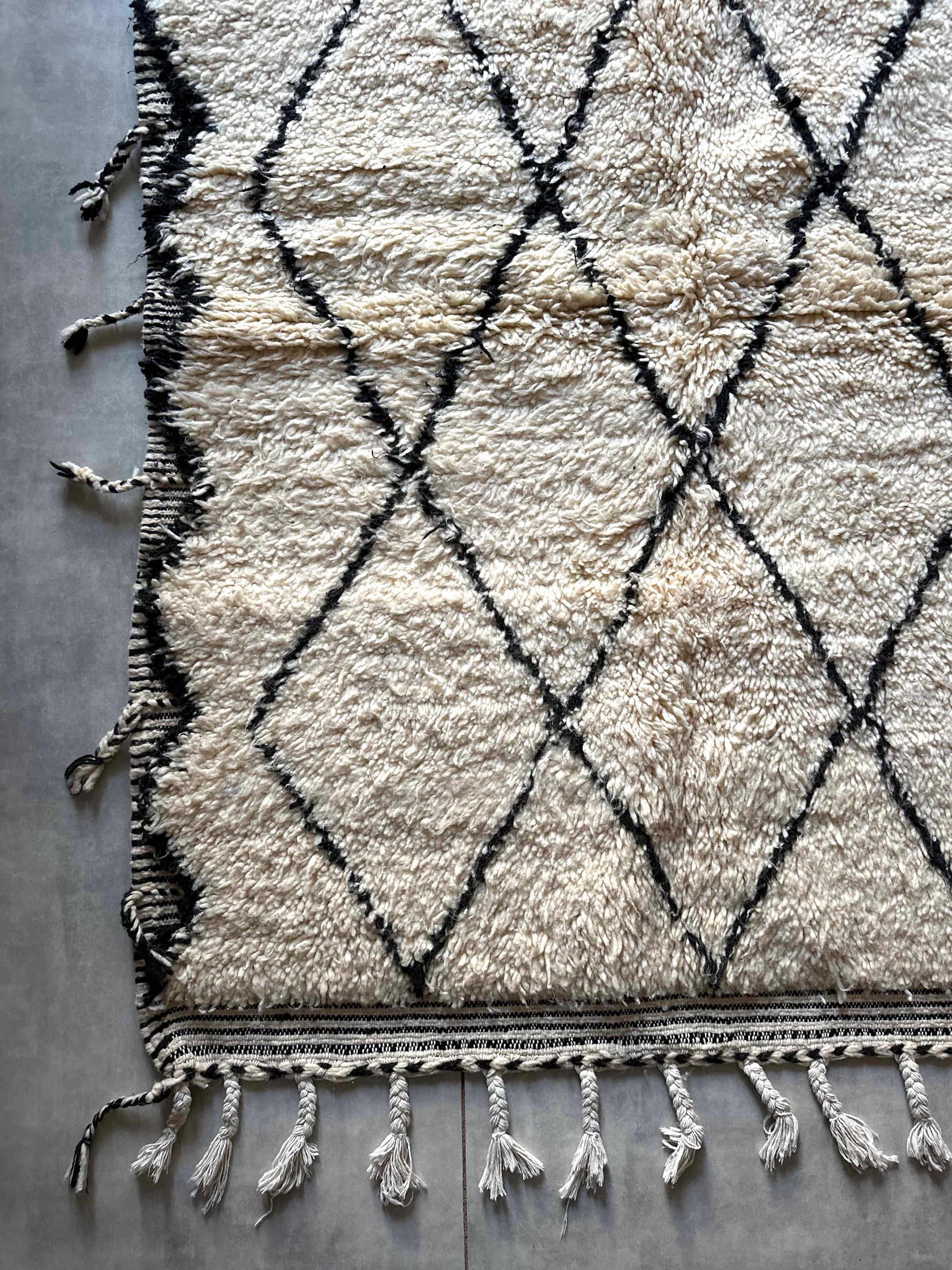 （値下げ！）Beniouarain（ベニワレン） Beni Ouarain Rug – Zarabiya