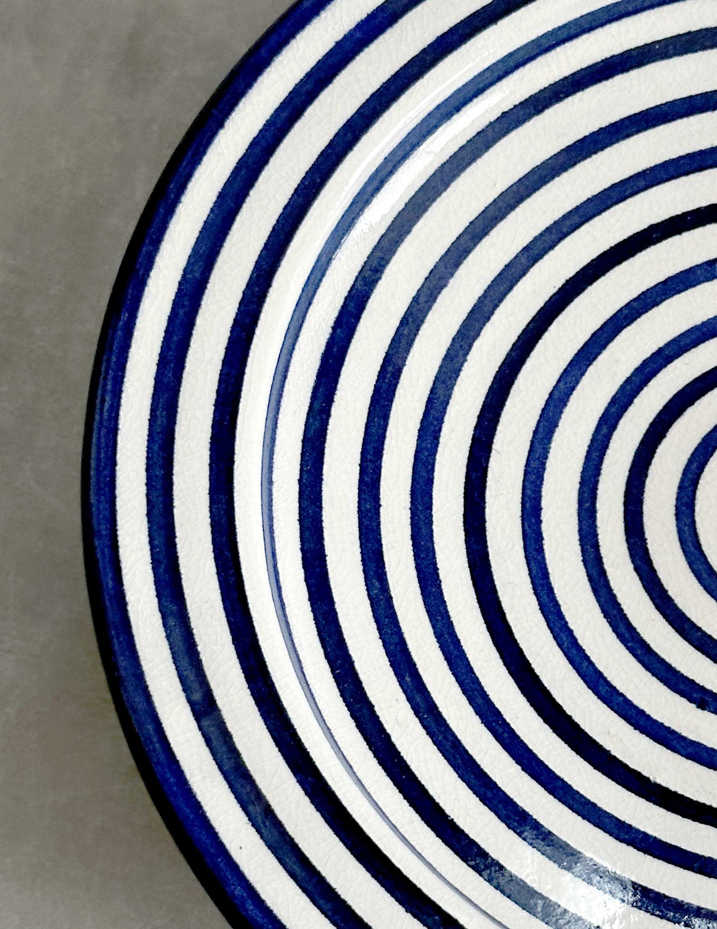 Handmade ceramic plate