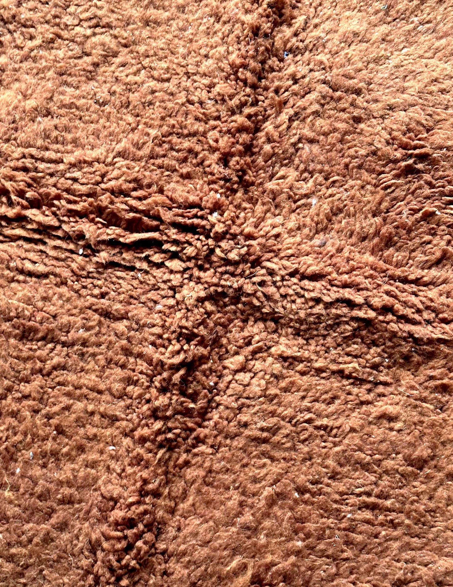 Brown rug