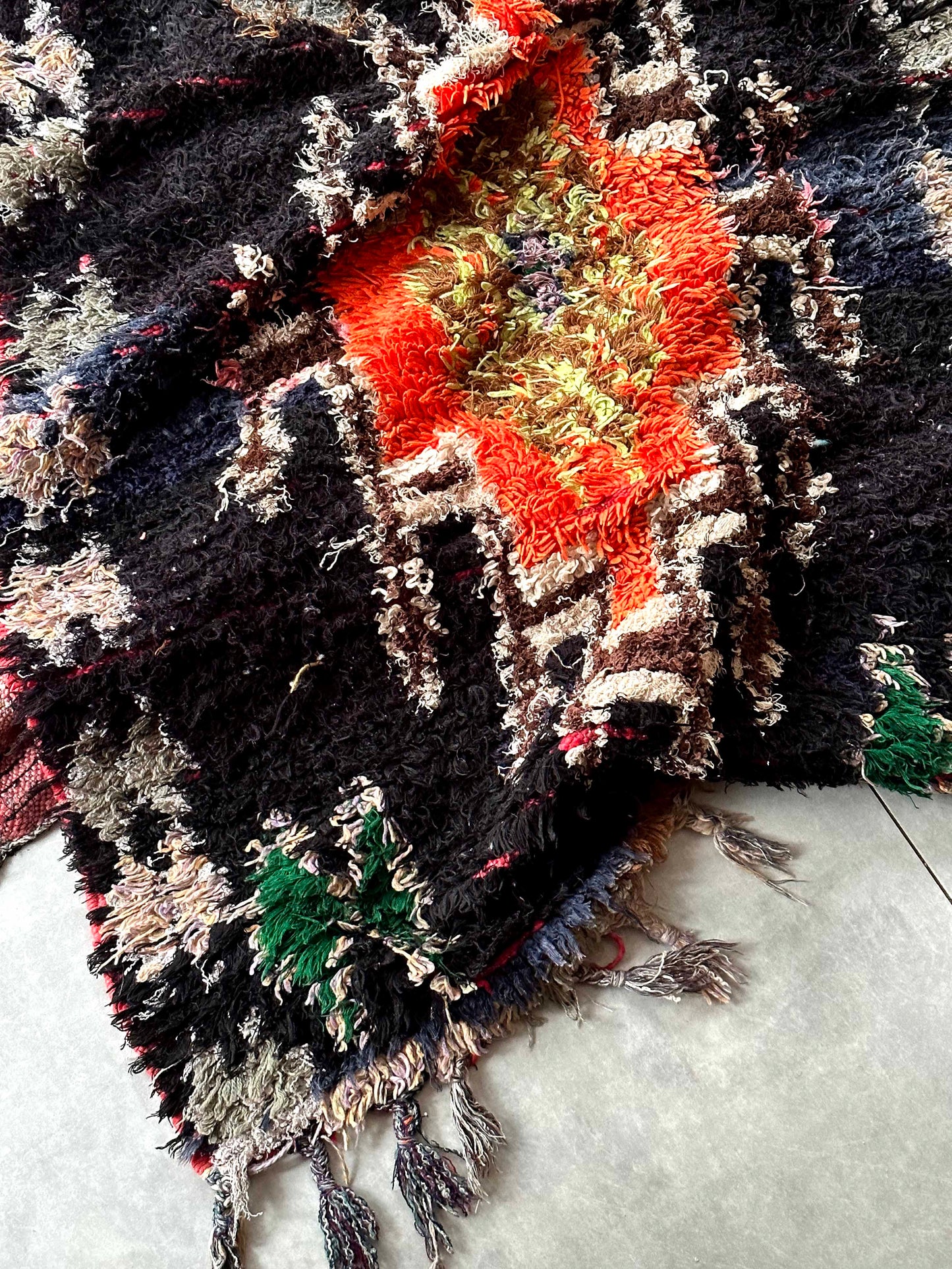 Vintage Boucherouite Rug