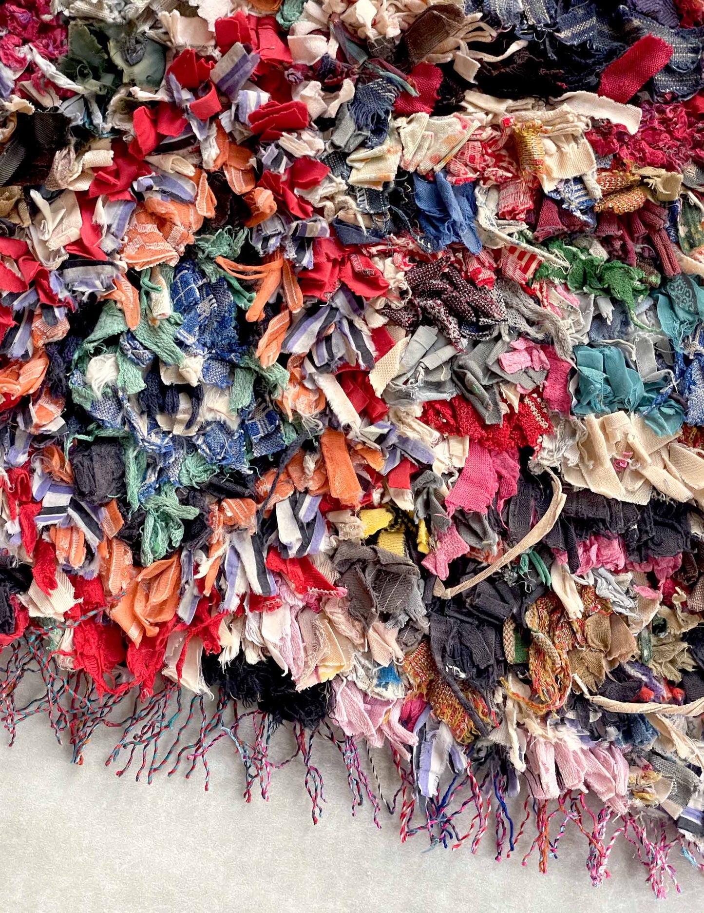 Vintage Boucherouite Rug