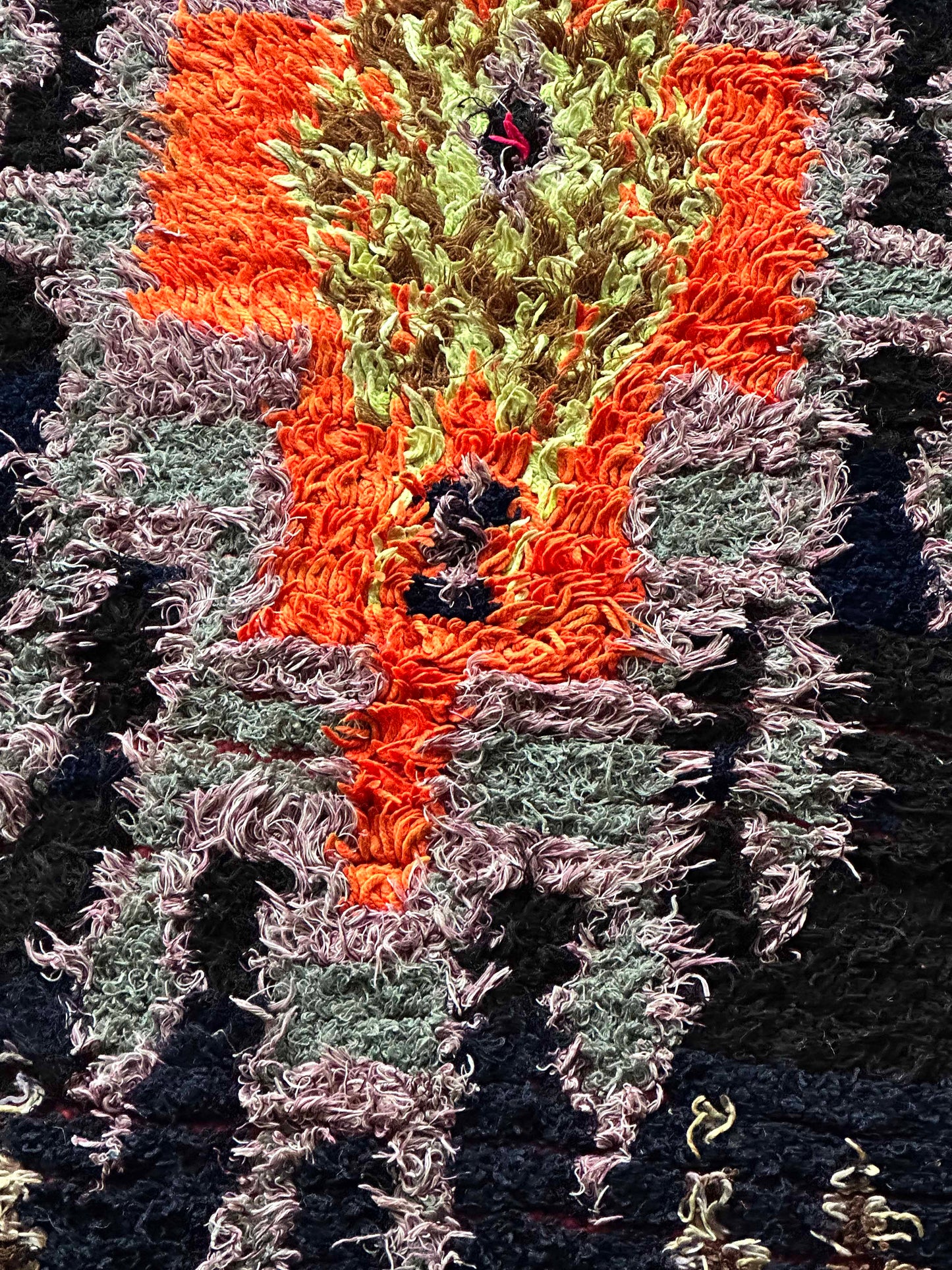 Vintage Boucherouite Rug