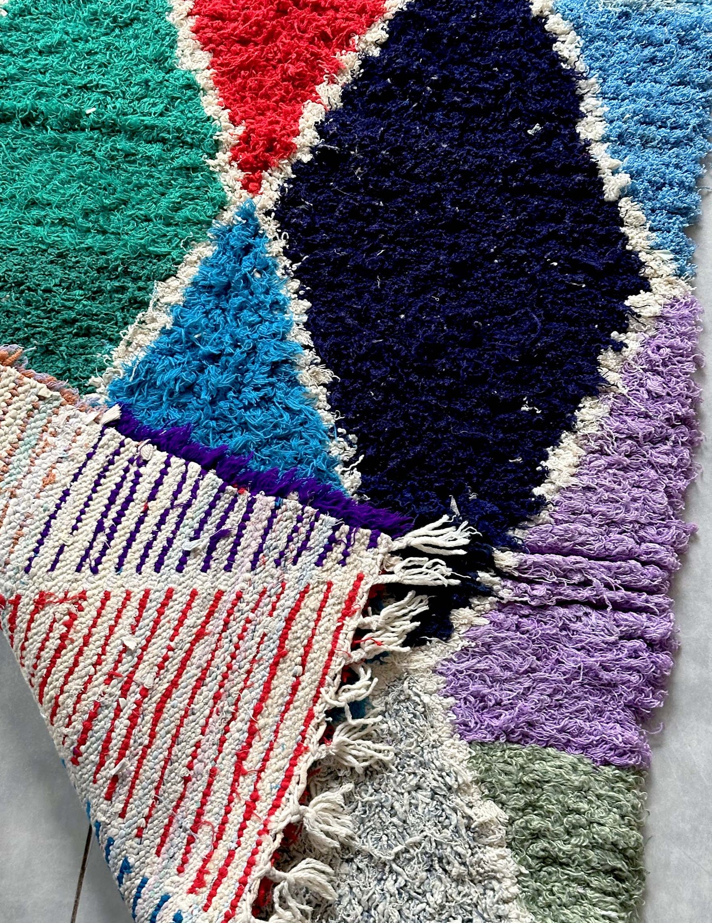 Vintage Boucherouite Rug