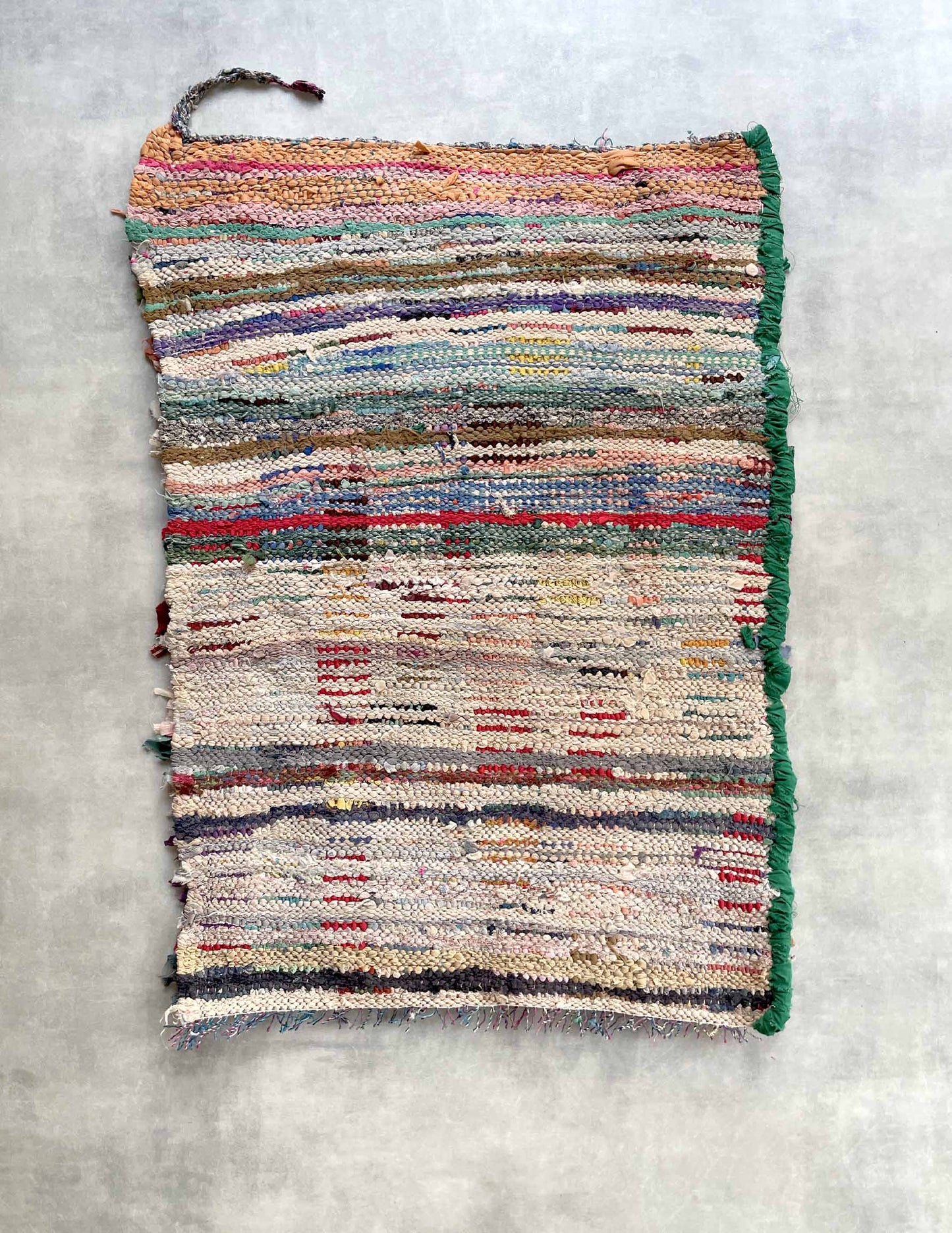 Vintage Boucherouite Rug