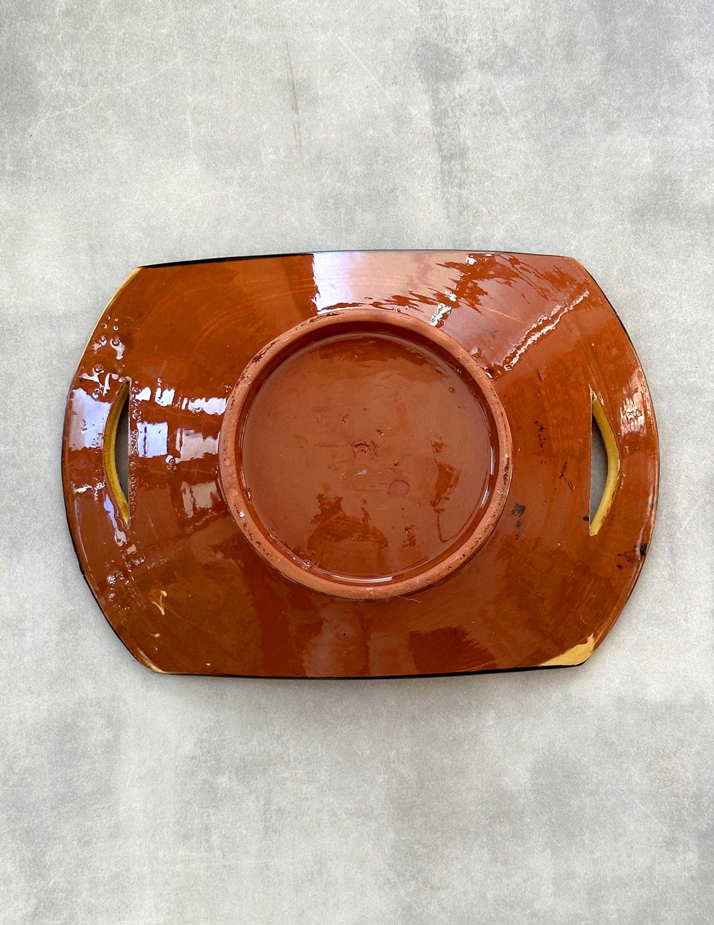 Handmade ceramic plate