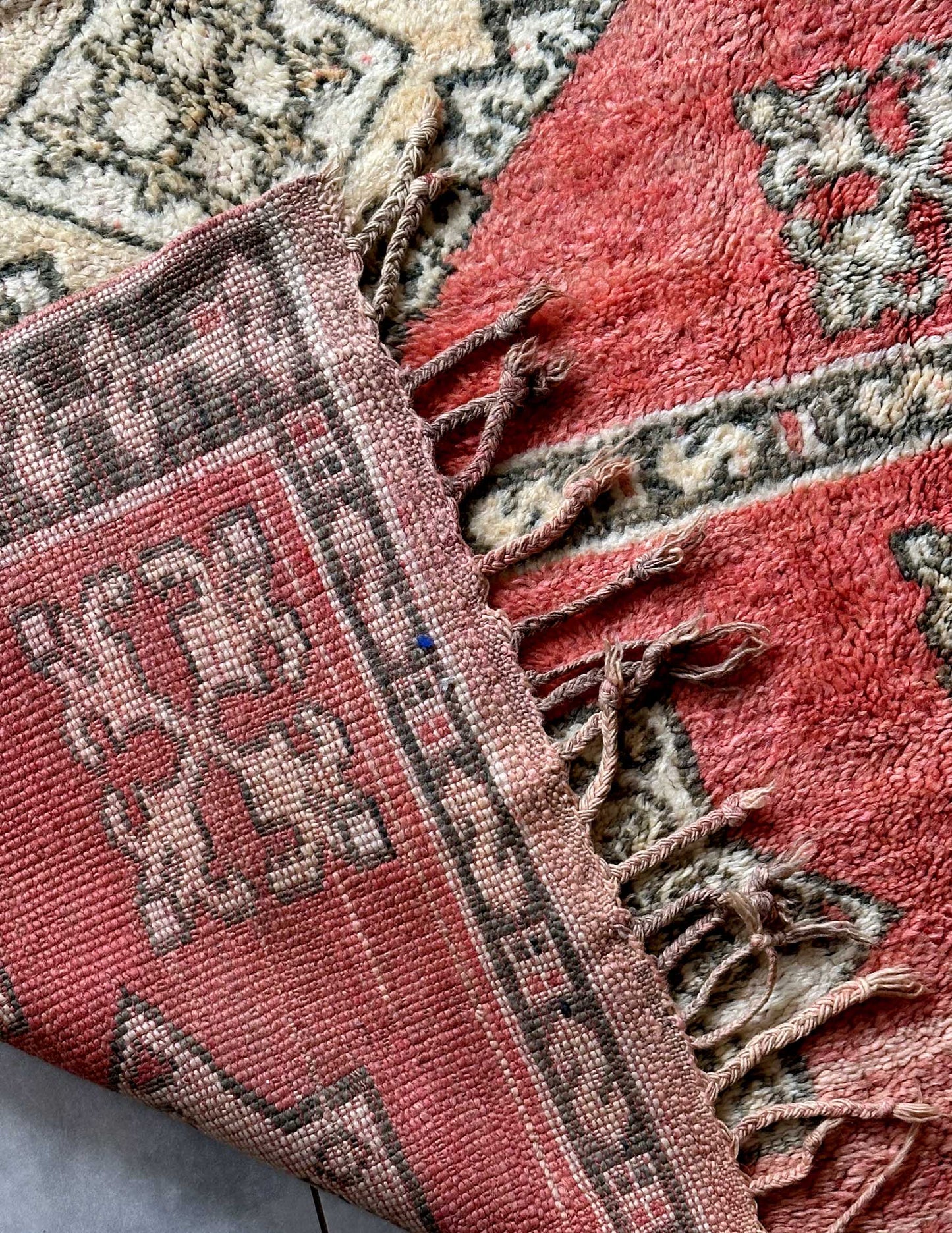 Vintage boujad Rug