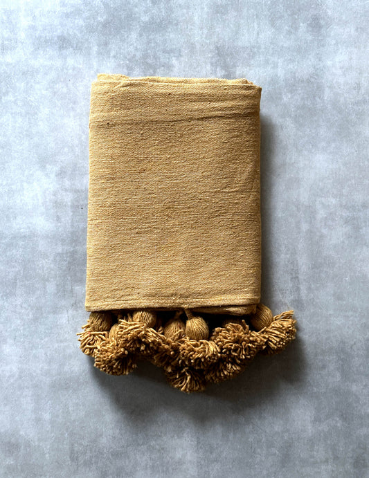 Pompom blanket (サバク)