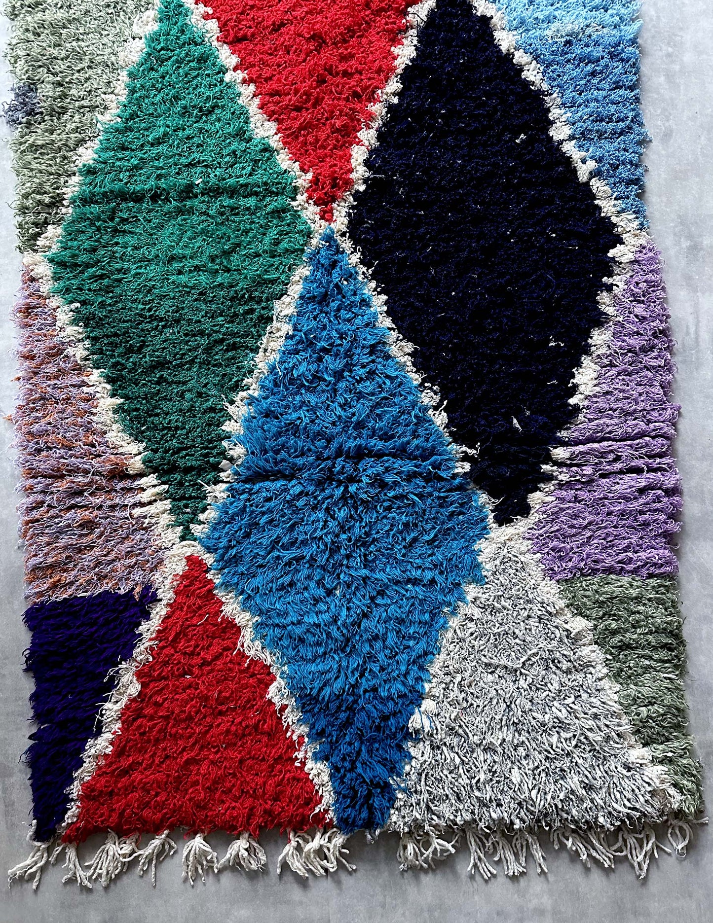 Vintage Boucherouite Rug