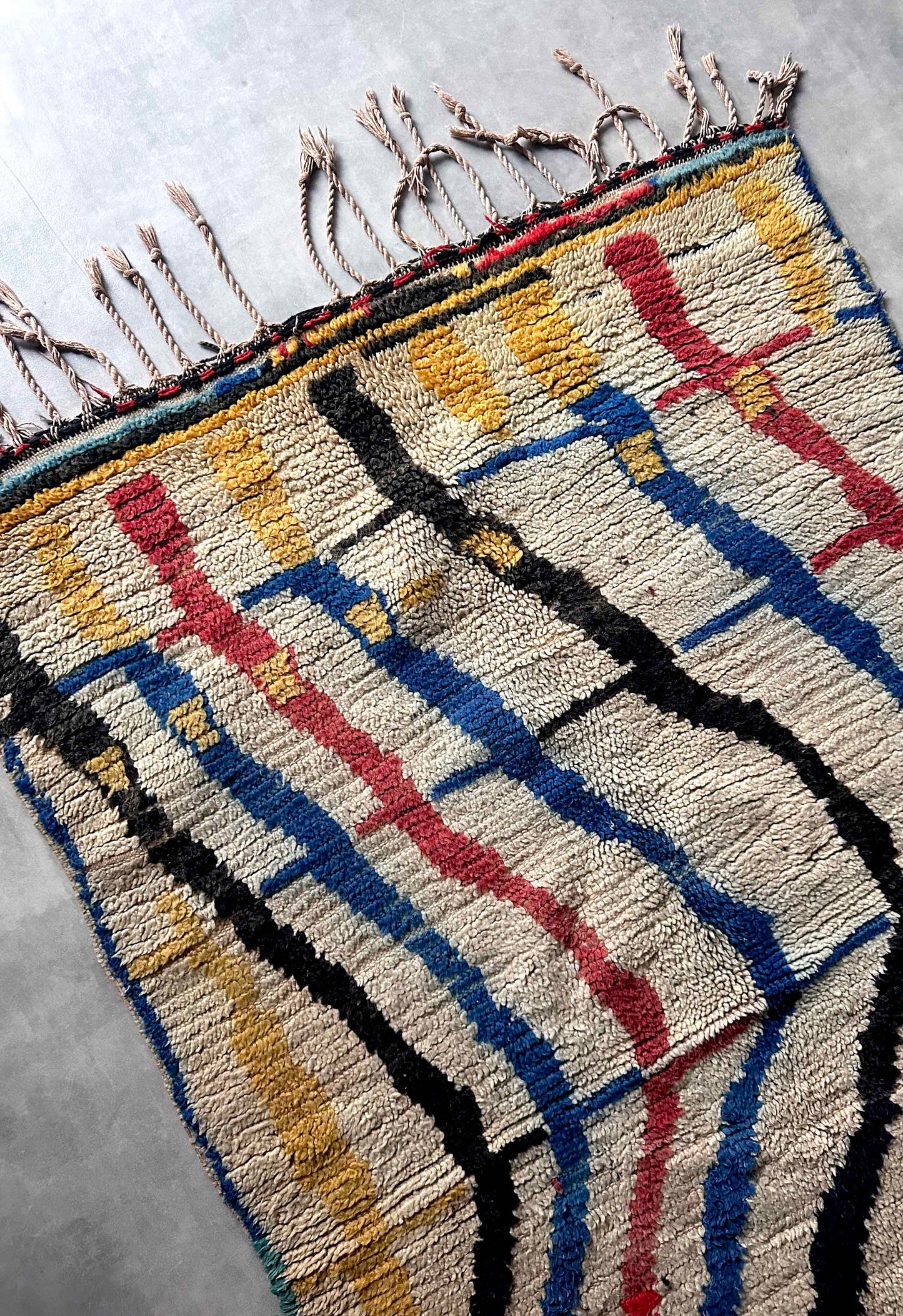 Vintage Boujad Rug