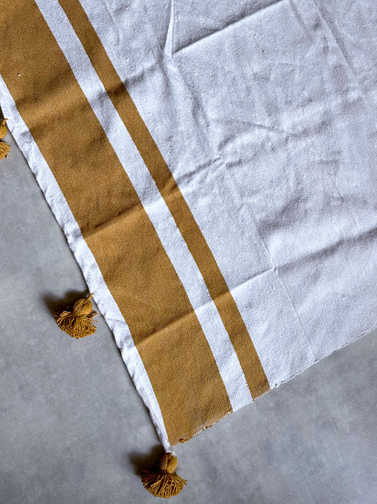 Pompom blanket (さばくライン）