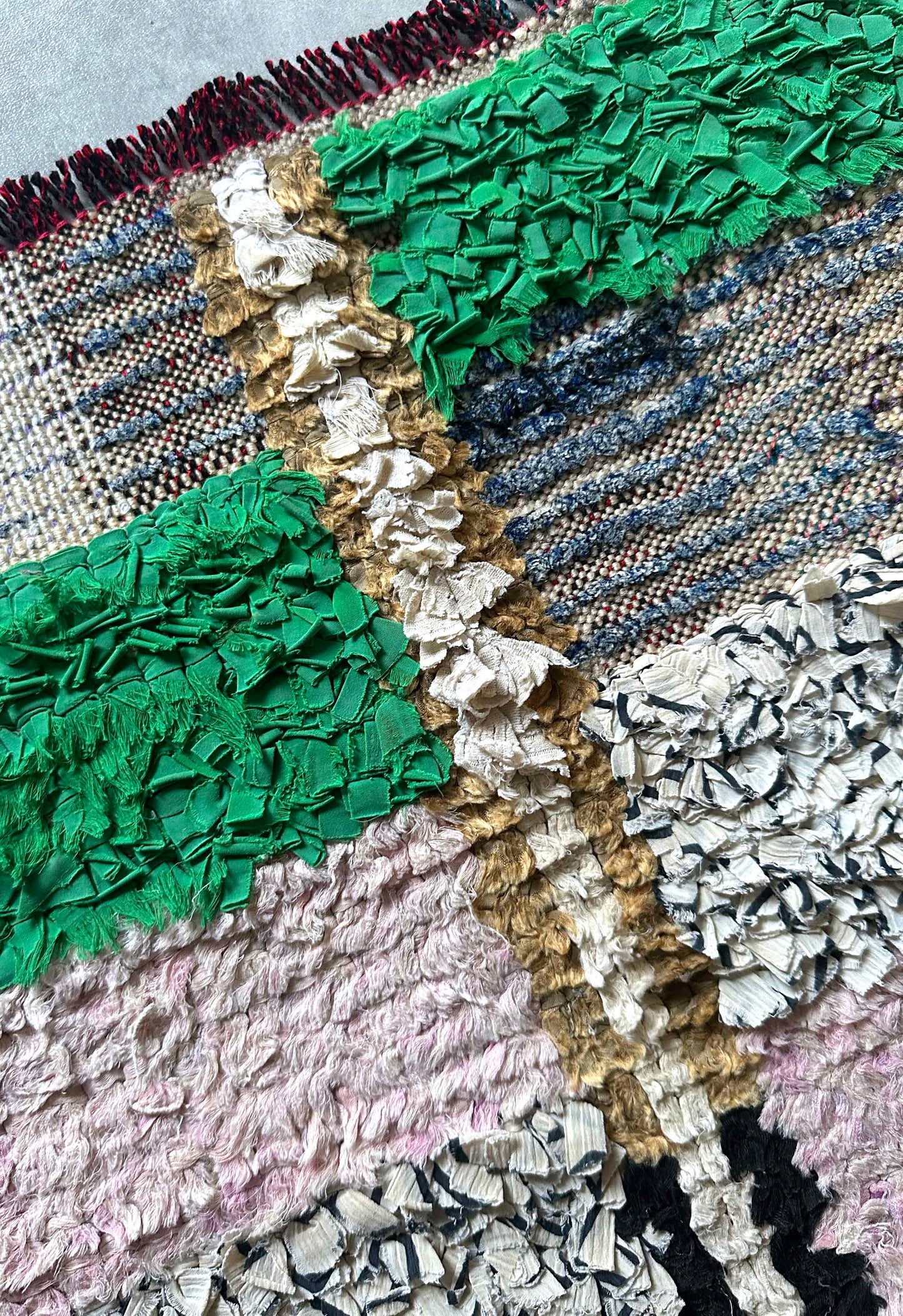Boucherouite Rug