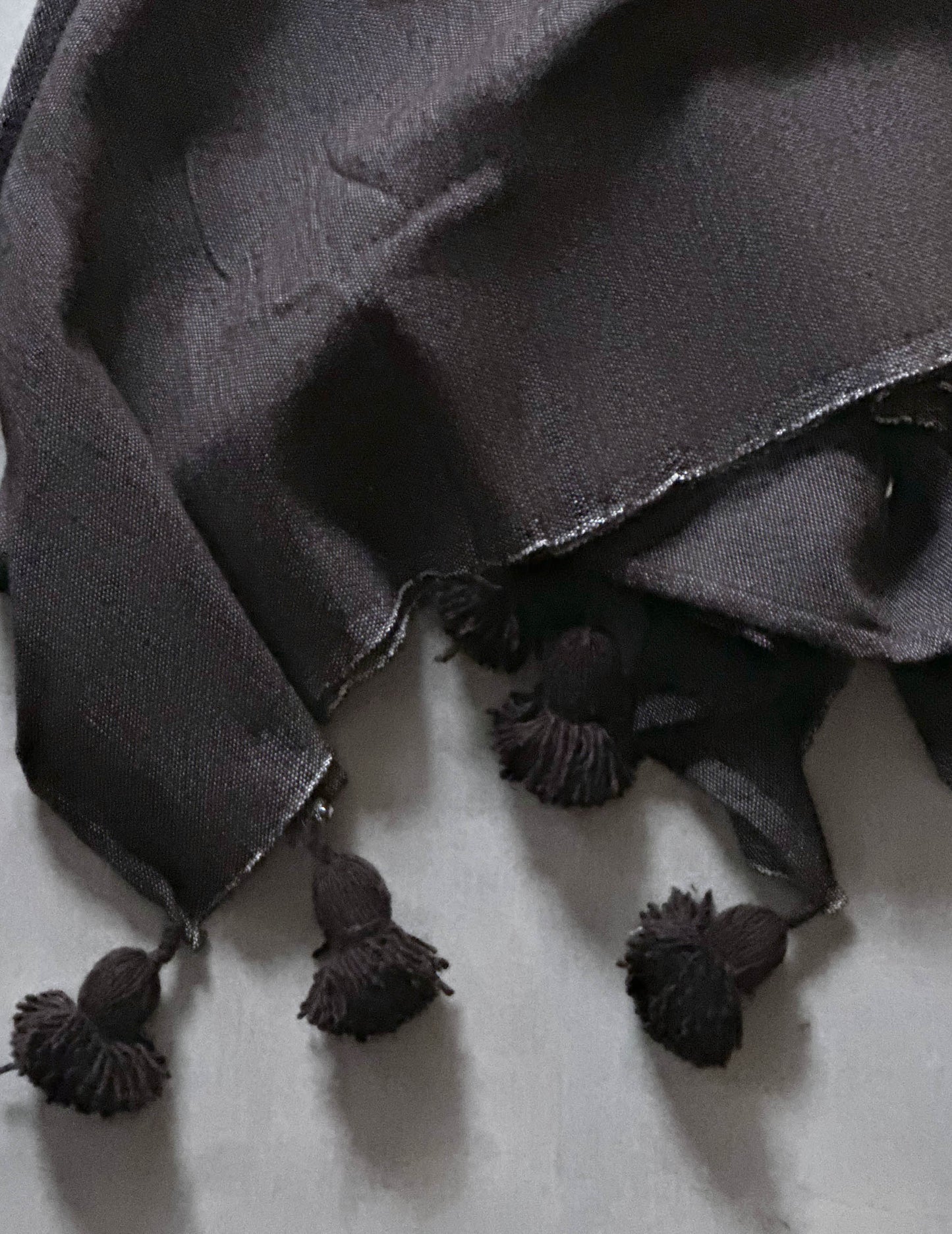 Pompom blanket (ココア )