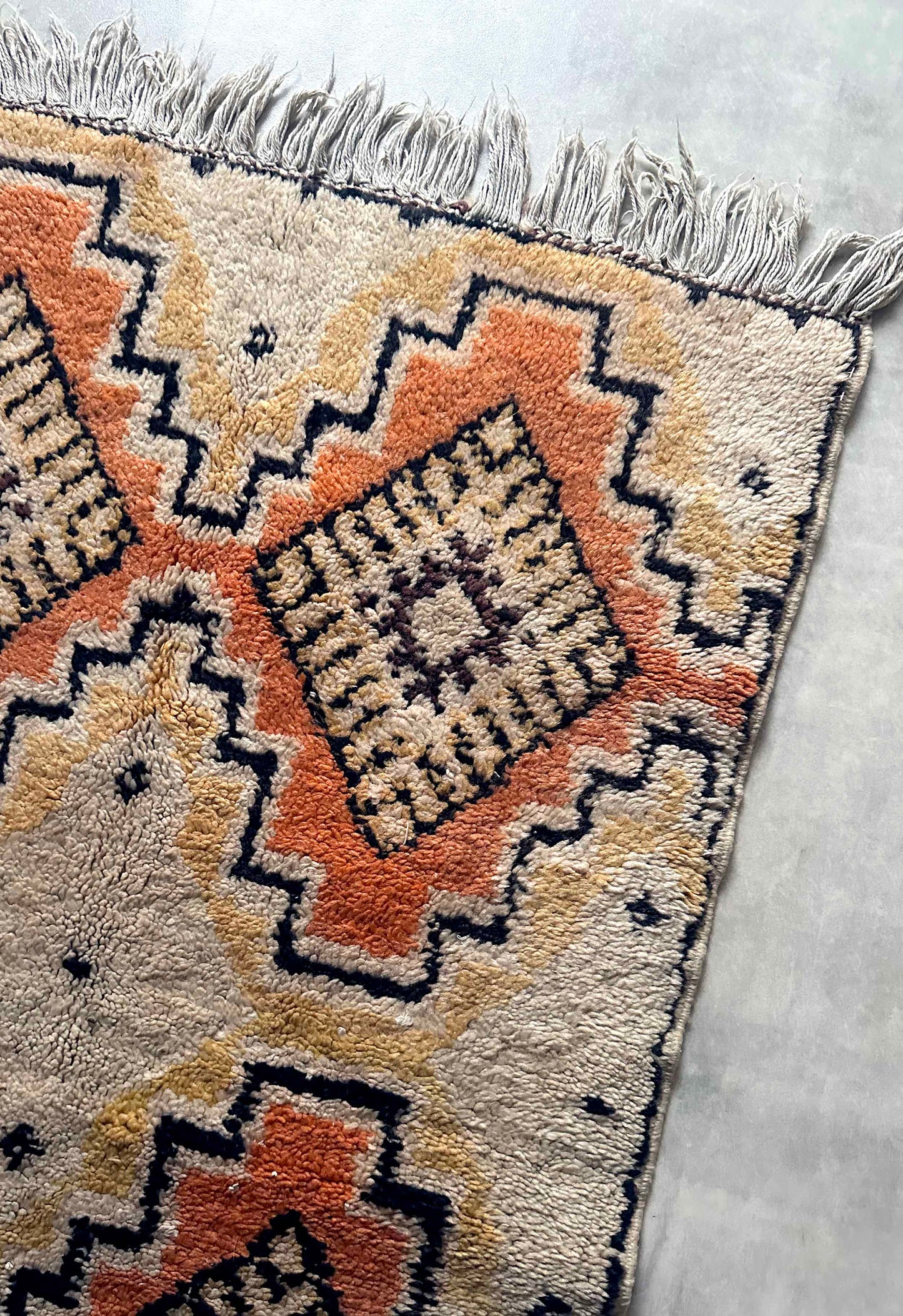Vintage Berber rug