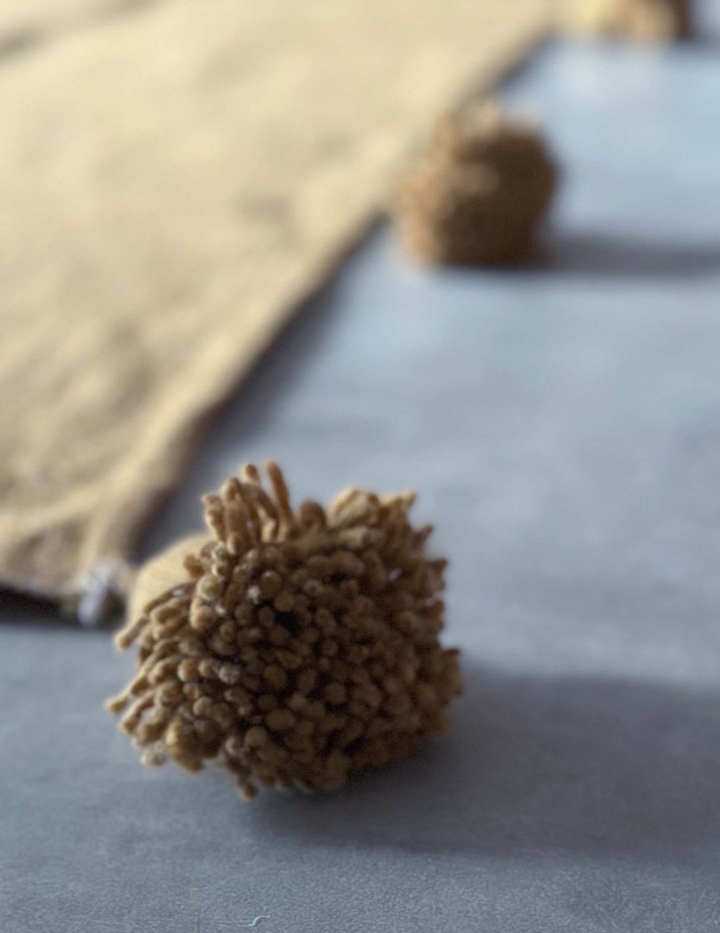 Pompom blanket (サバク)