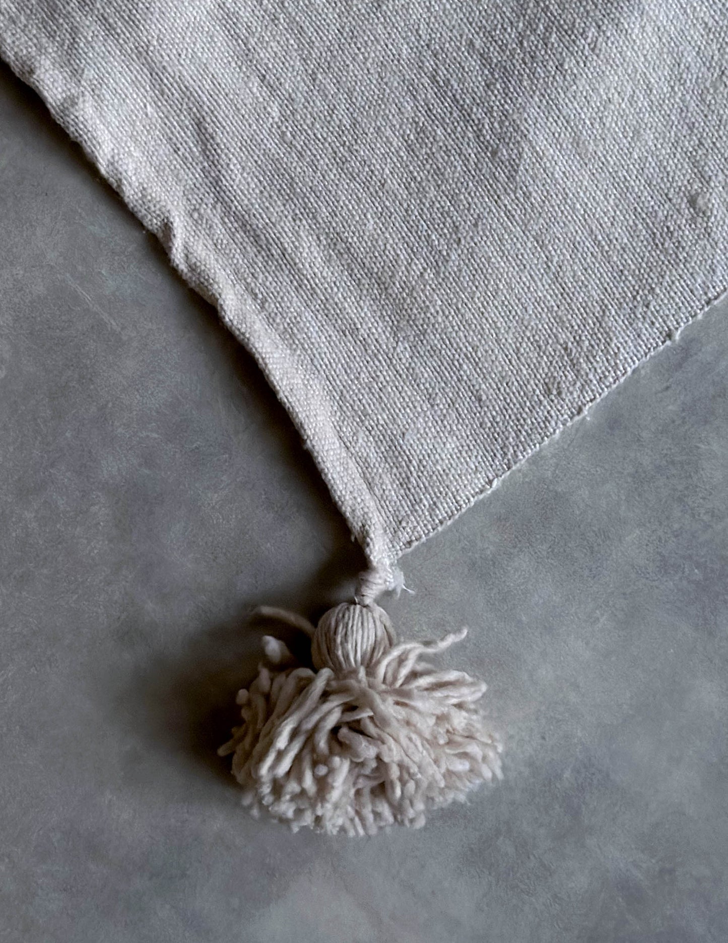 Pompom blanket (クリーミー)