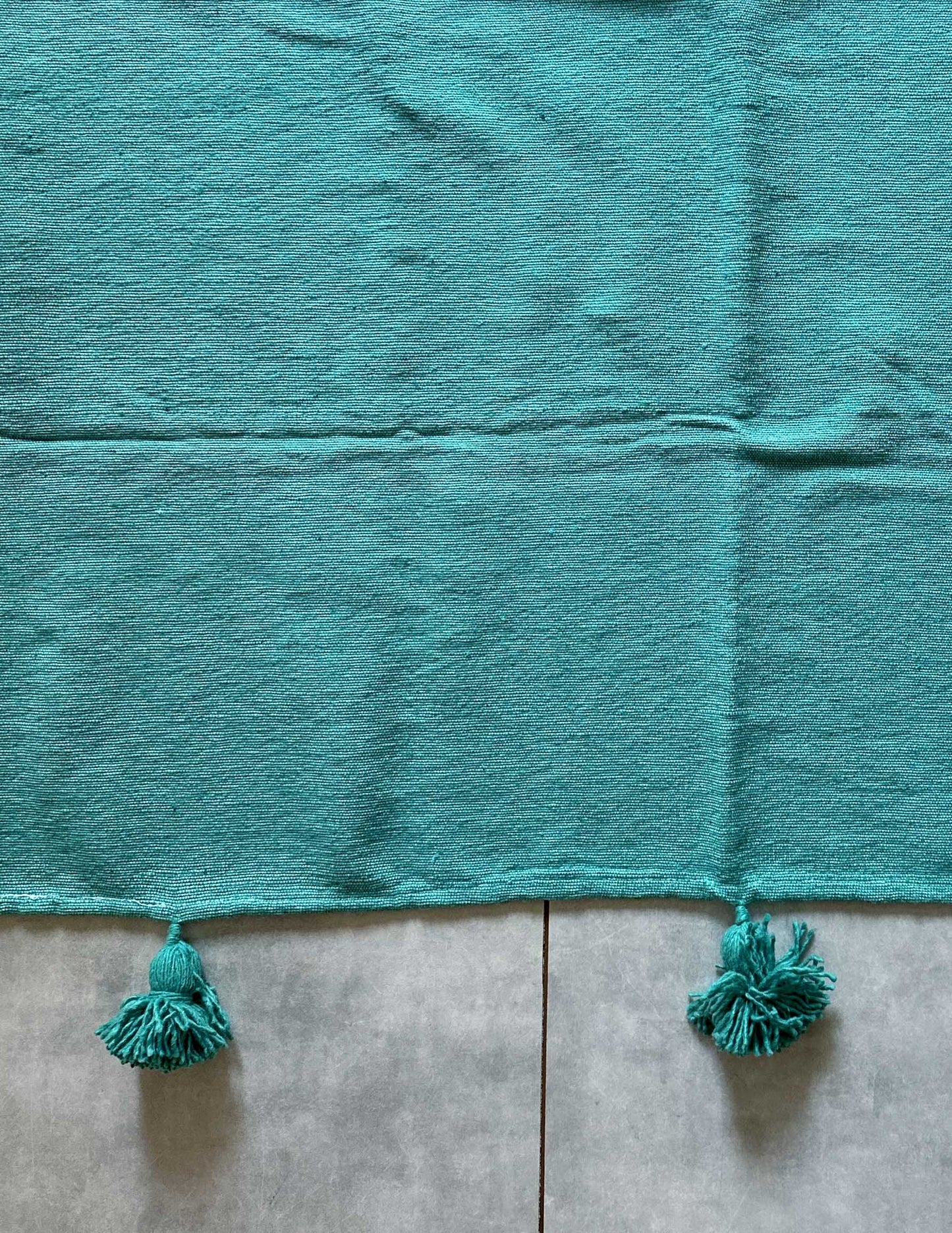 Pompom blanket (ミント)