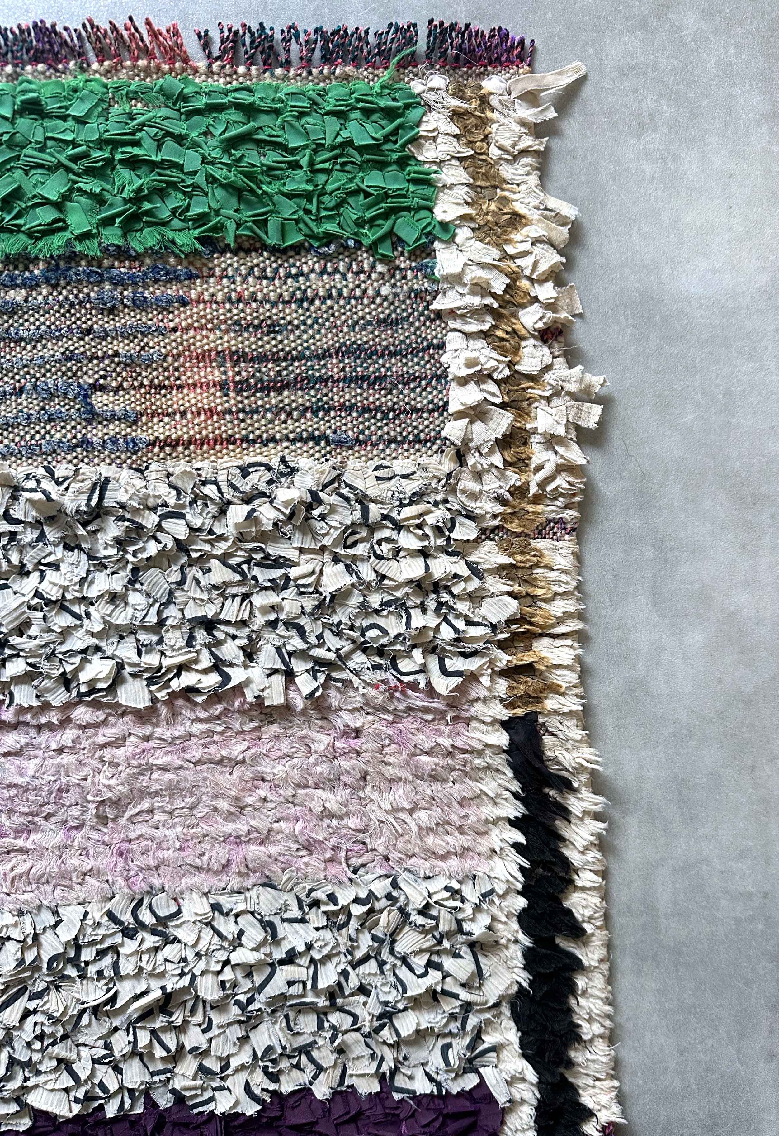 ボシャルウィット　ラグ　ライトイヤーズ　186×106 Boucherouite Rug – Zarabiya