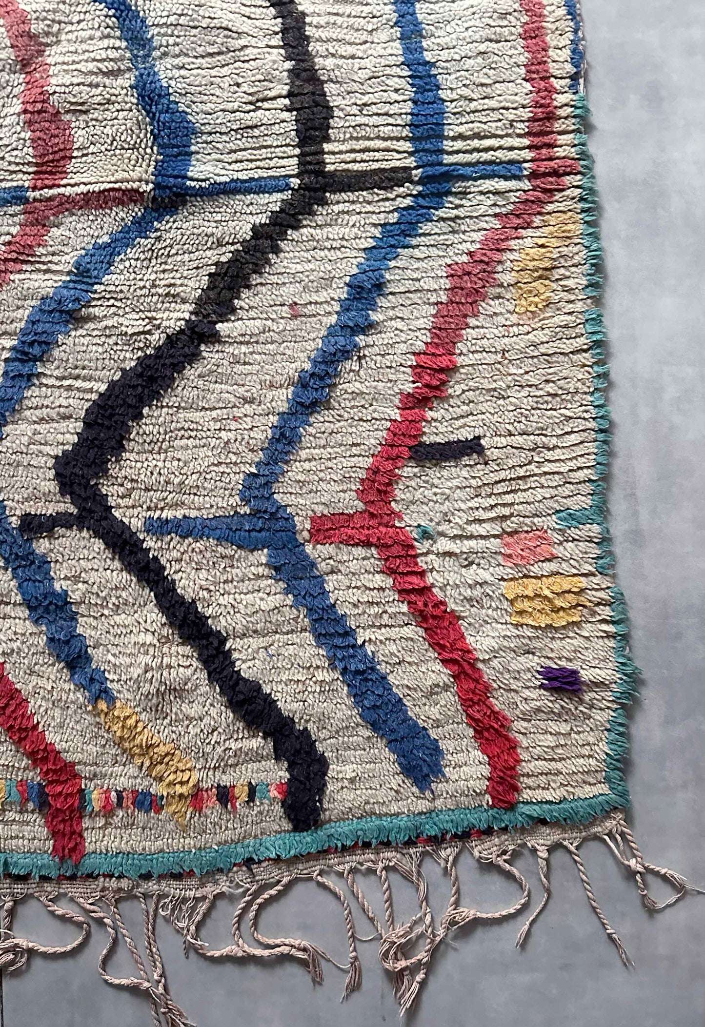 Vintage Boujad Rug