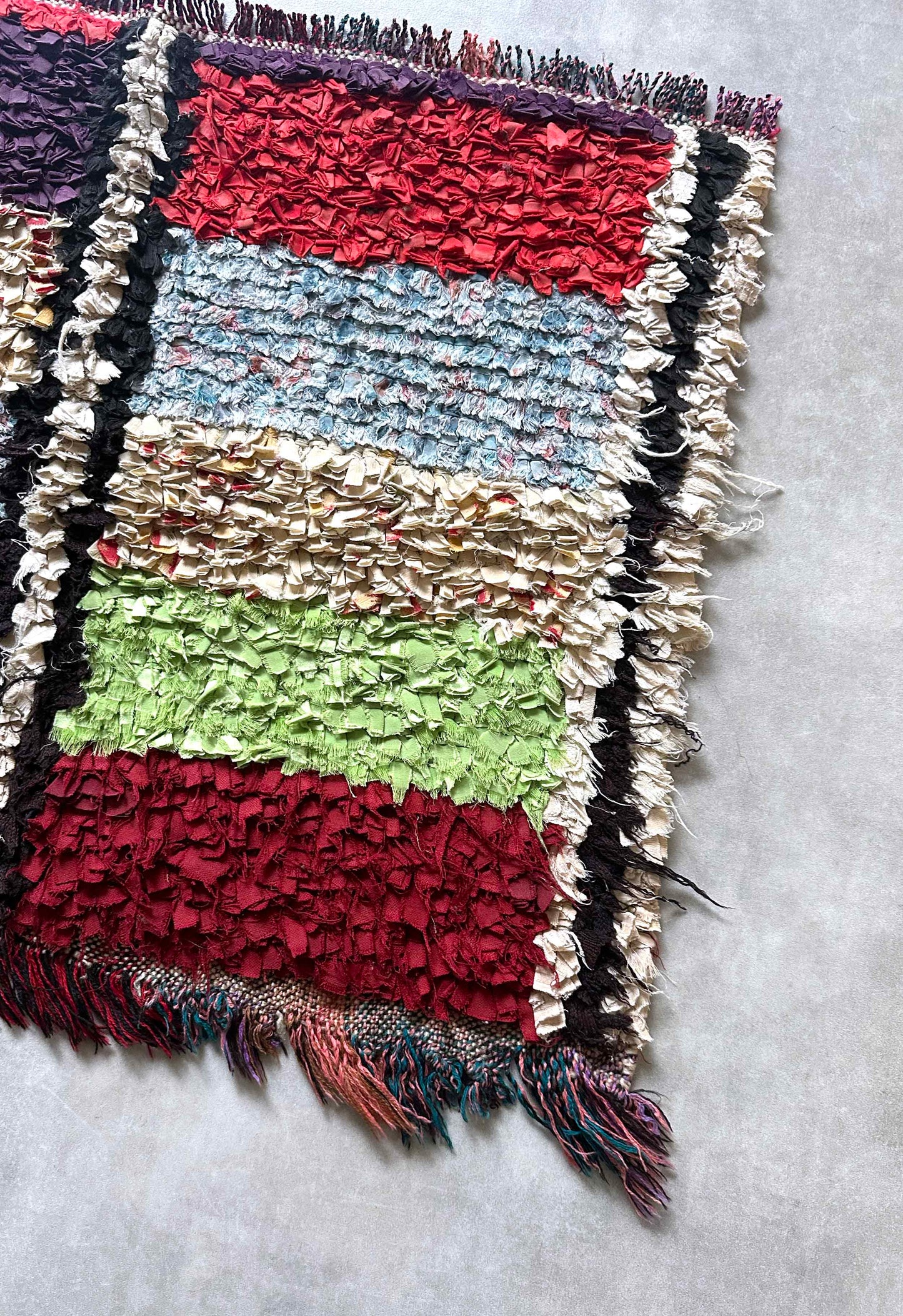 Boucherouite Rug