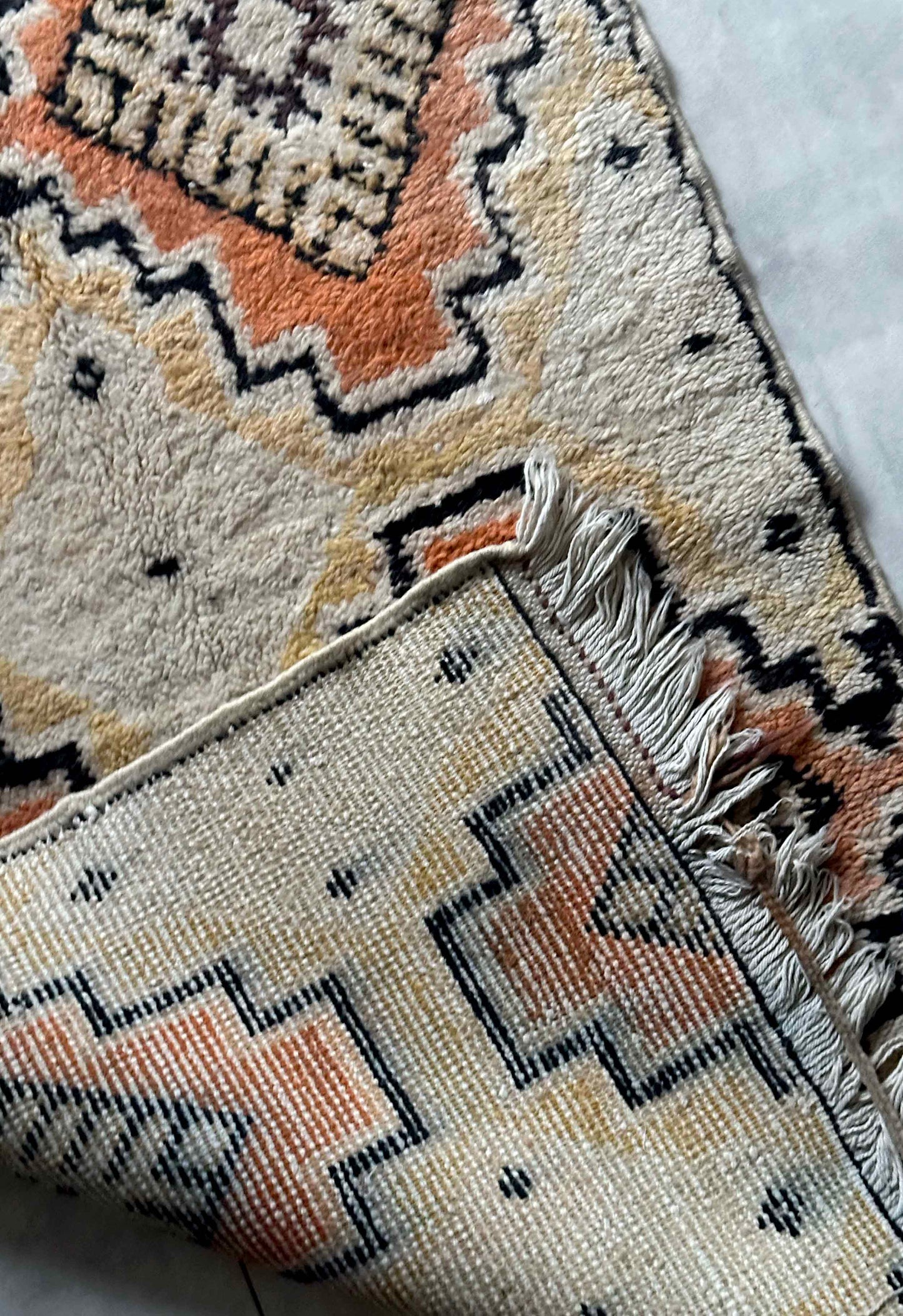 Vintage Berber rug