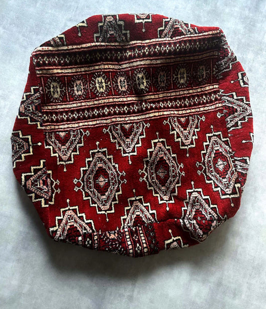 Pouf + cushion cover