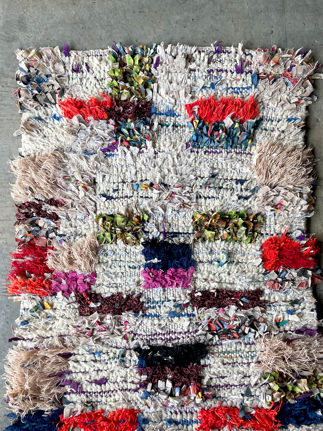 Vintage Boucherouite Rug