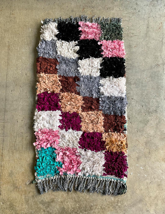 Boucherouite Rug