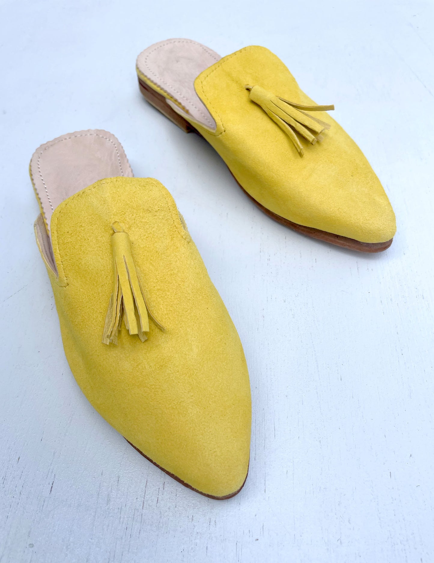 Suede babouche