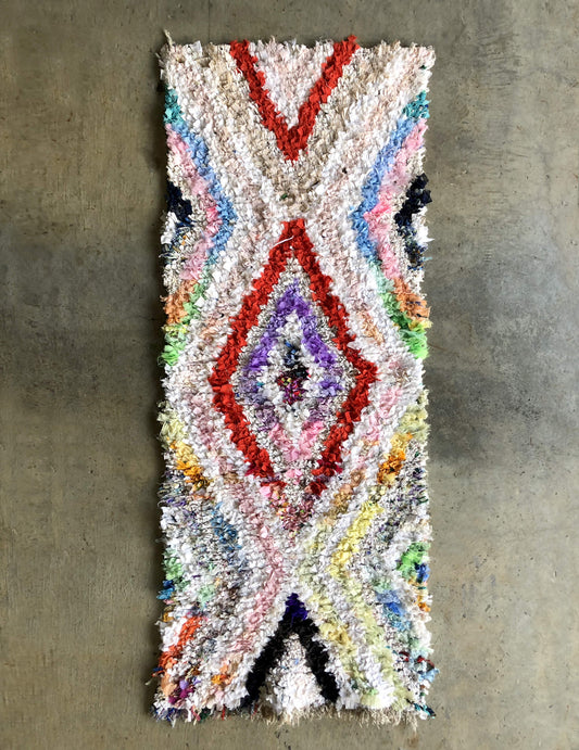 Vintage Boucherouite Rug