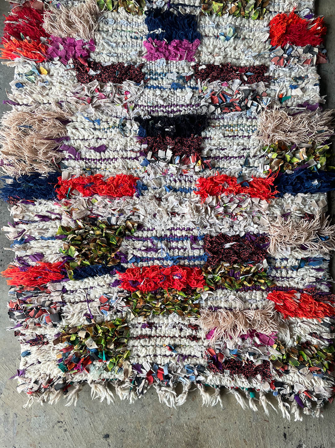 Vintage Boucherouite Rug