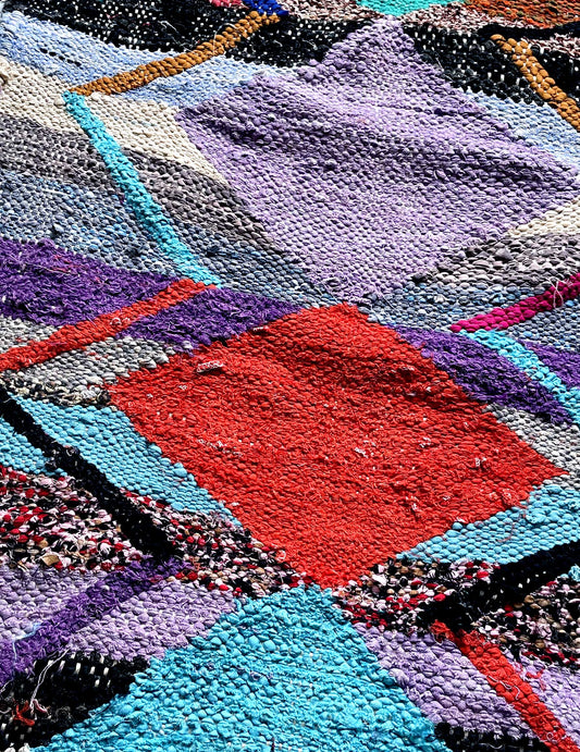 Boucherouite rug