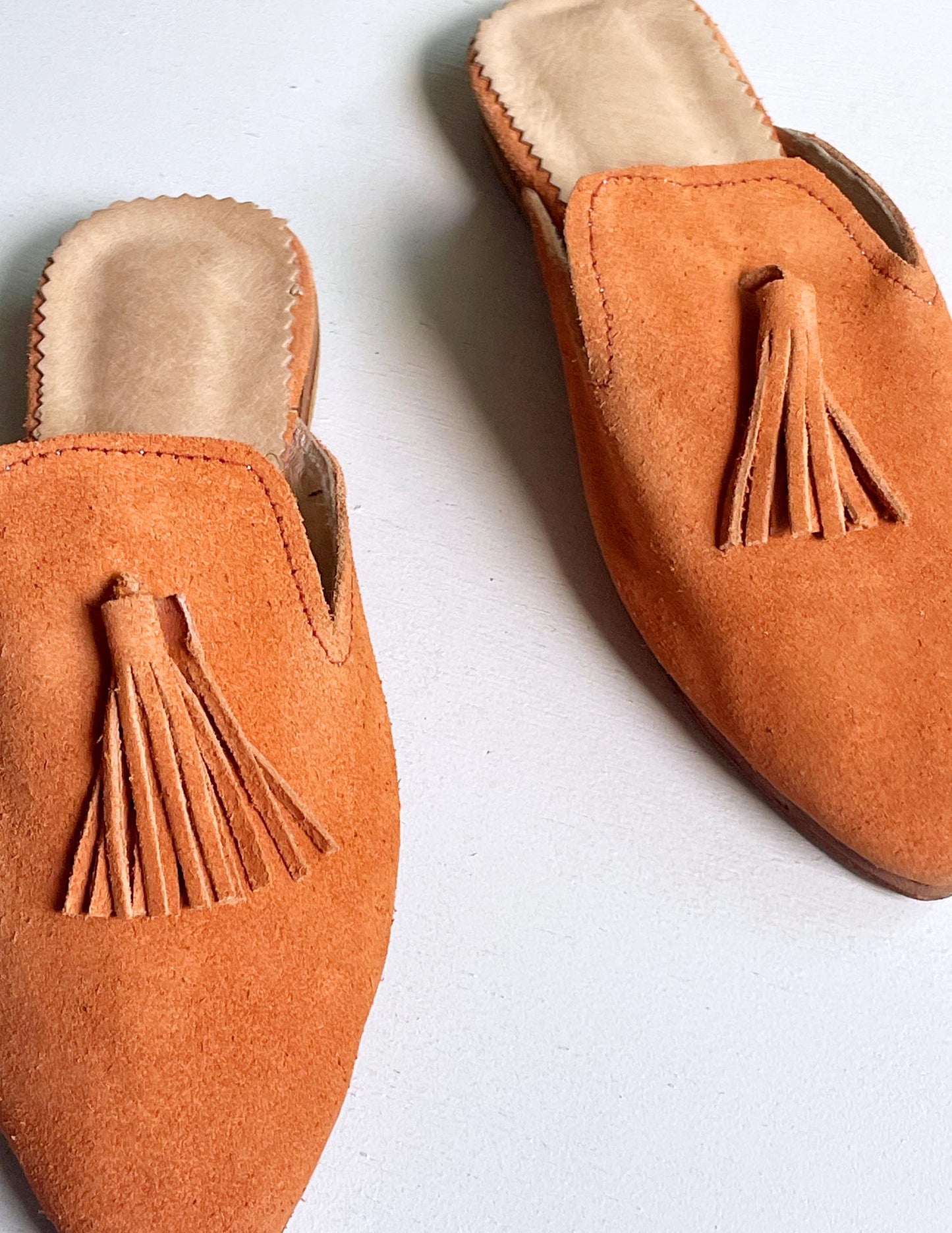 Suede babouche