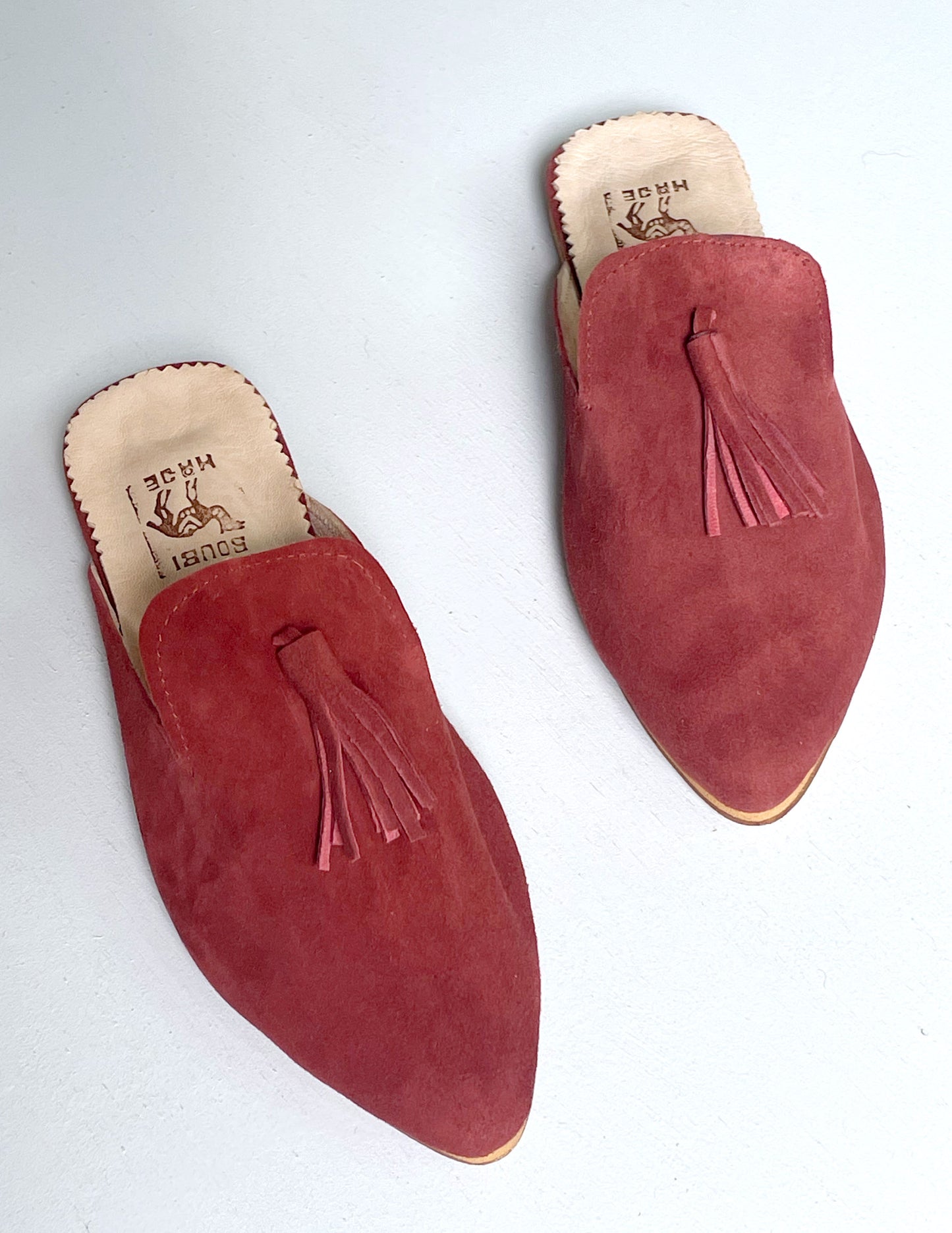 Suede babouche