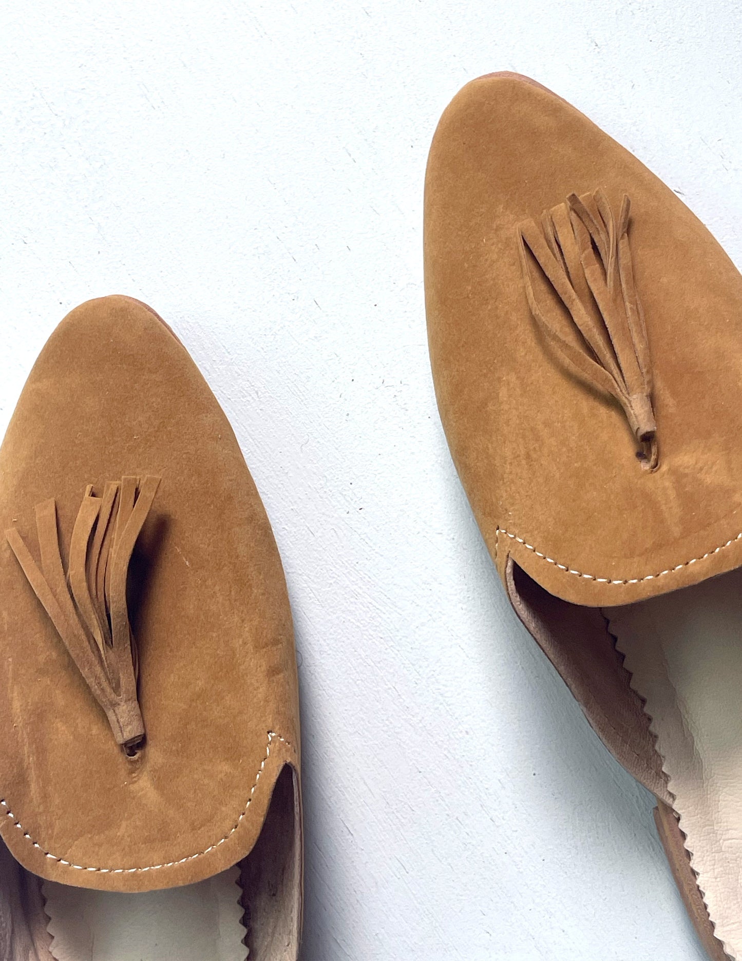Suede babouche