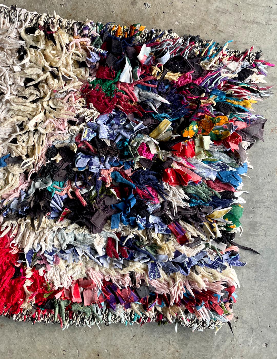 Vintage Boucherouite Rug