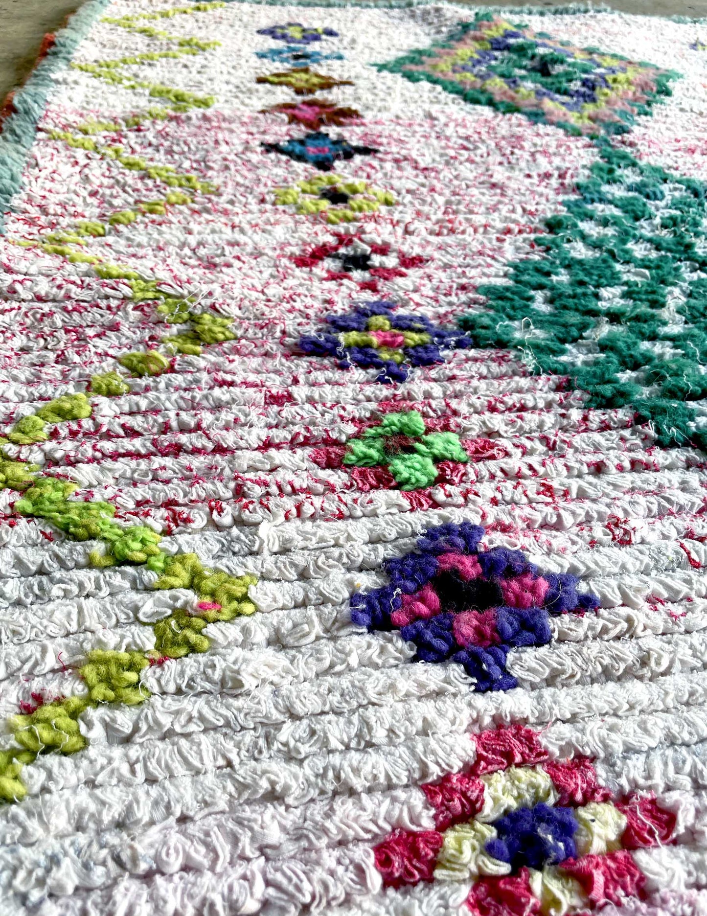 Boucherouite rug