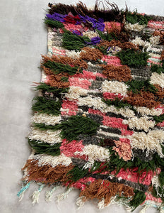 Vintage Boucherouite Rug