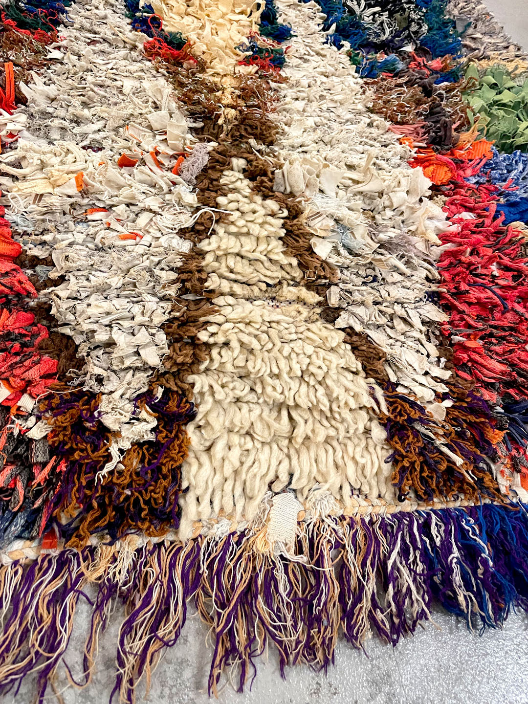 Vintage Boucherouite Rug