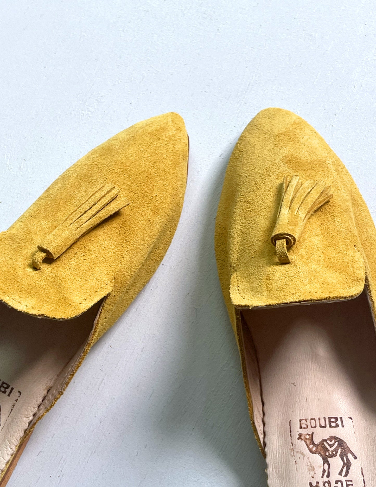 Suede babouche