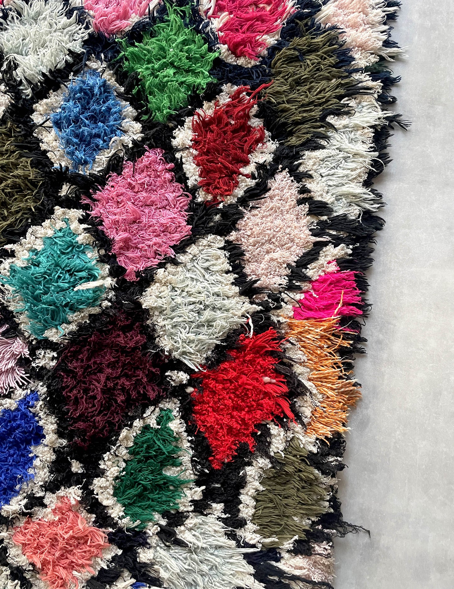 Vintage Boucherouite Rug
