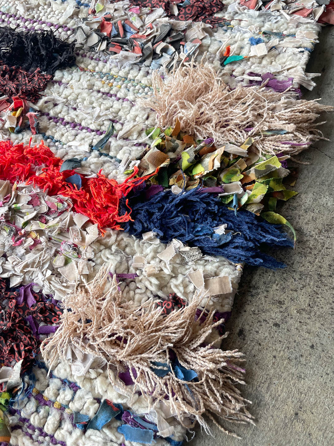 Vintage Boucherouite Rug