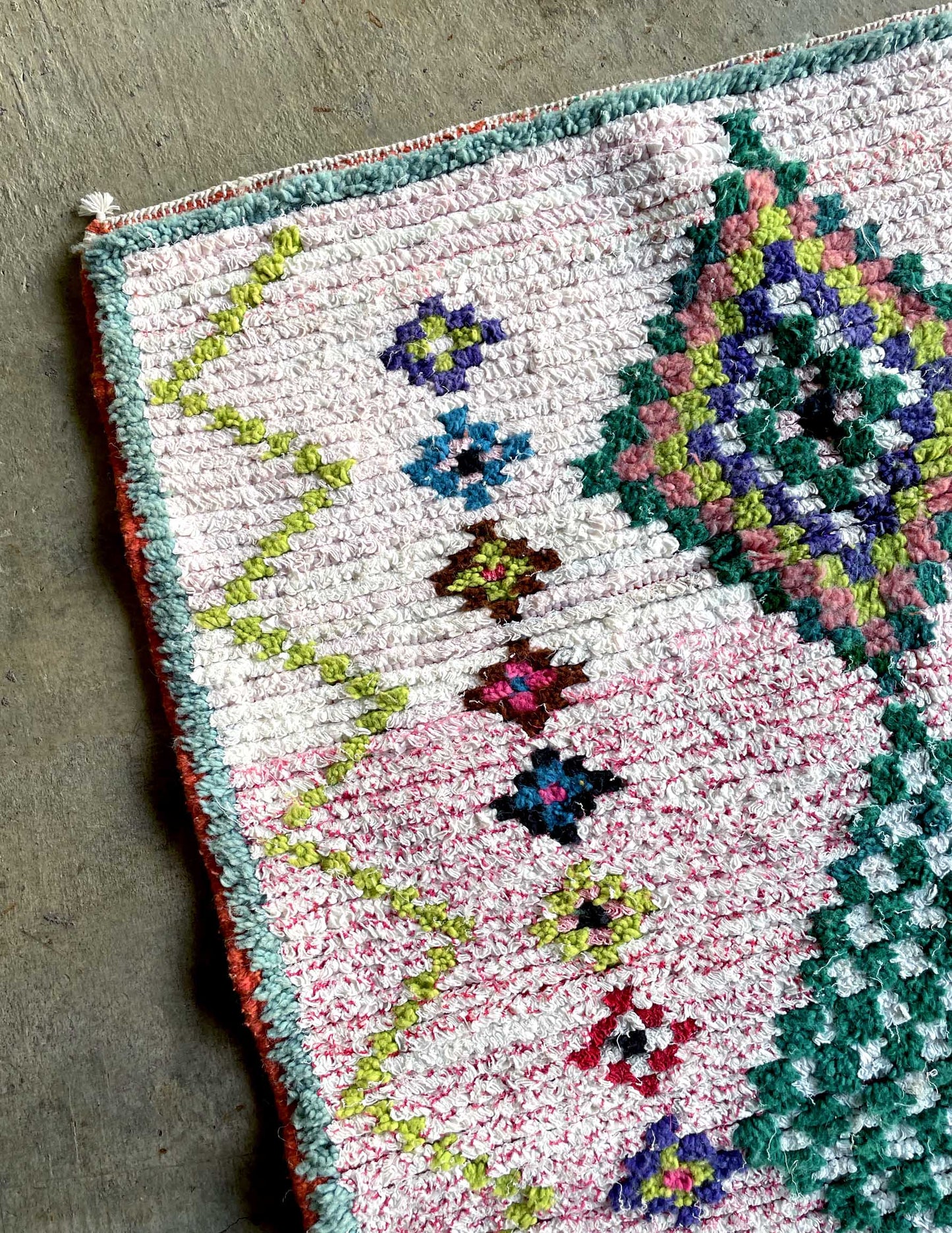 Boucherouite rug