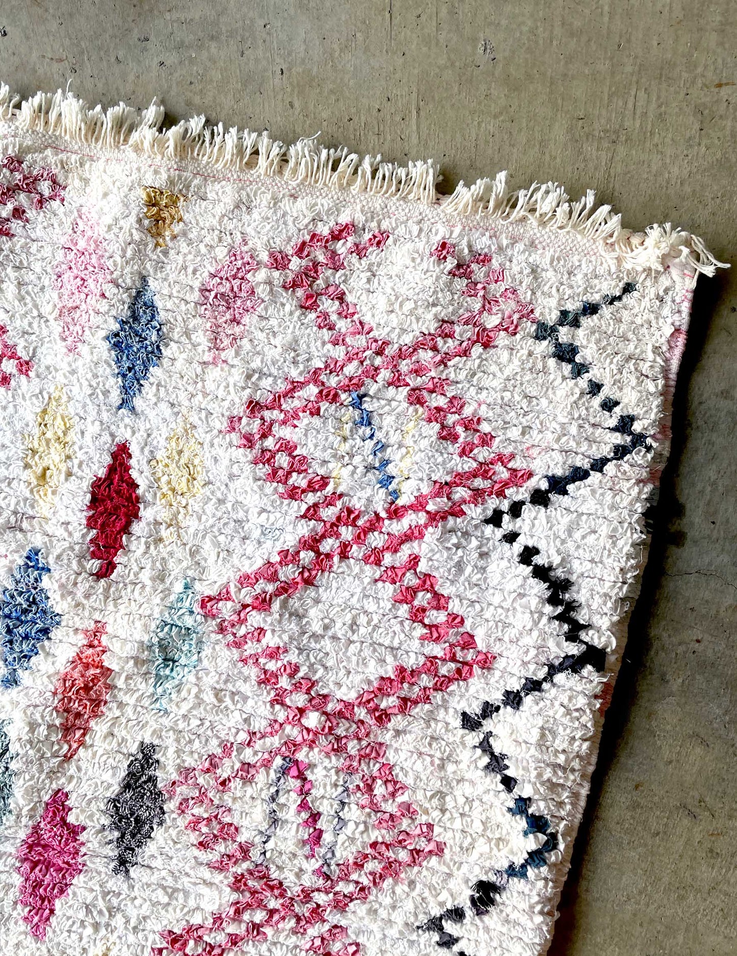 Boucherouite rug